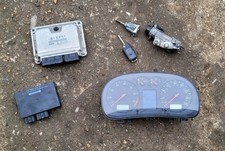 VW Golf MK4 Bora 2.8 VR6 V6 4motion BDE Engine ECU Key Lock Set 022906032BG