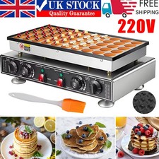 Nonstick Electric Dutch Pancake Maker 50pcs Mini Baker Machine Iron Baker 220V