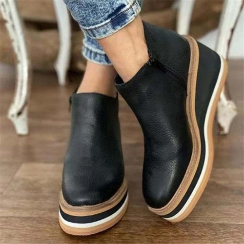 Womens ankle boots wedge - boots,