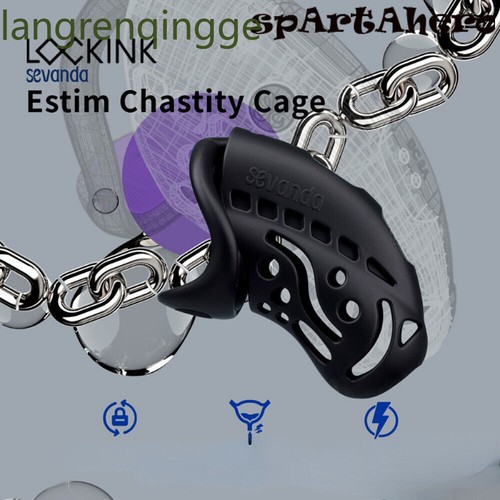 Electric male chastity device - electric,