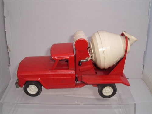 Tonka toys cement mixer red - red, in