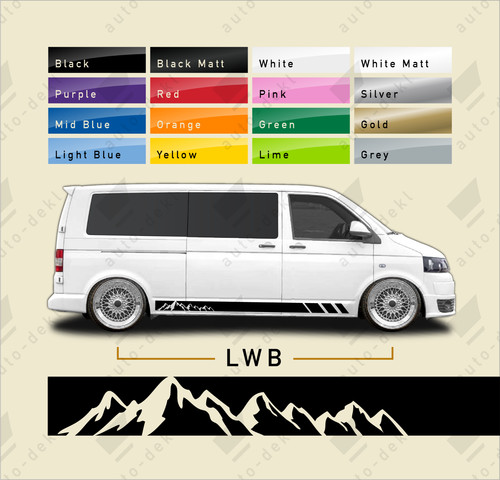 Fits transporter lwb - vw,