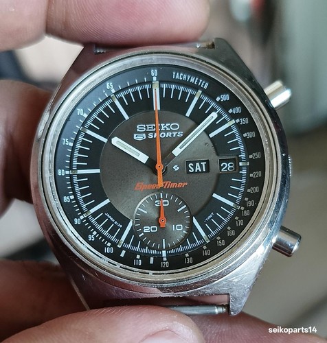 Seiko sports speedtimer - 5, gray