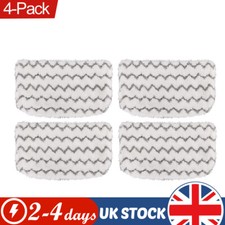 4 Pack Pads Replacement For Shark S1000UK S1000 Series Steam Mop Pocket Mop Pads