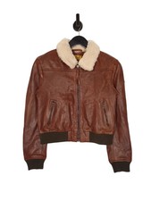 Superdry Leather Jacket Size