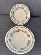 2 x ROYAL DOULTON HARVEST GARLAND 6" CEREAL SOUP FRUIT BOWL BOWLS DISH !