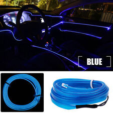 Universal Car Interior Atmosphere Decor 3M Blue LED Light Lamp Strip Accessories