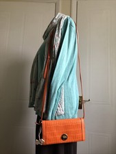 Radley Orange stylish Handbag Perfect Night Out Bag Excellent Inside & Out