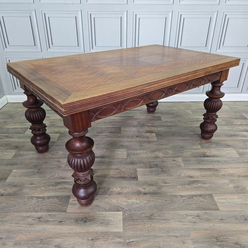 Antique walnut dining - antique, table