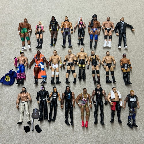 Wwe mattel figure bundle job - wwe,