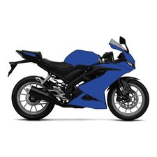 MPW 26 Piece ABS Full Fairing Kit Blue/ Black for Yamaha YZF-R 125 19-22