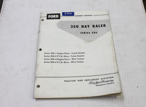 Owners manual for ford model - ford,