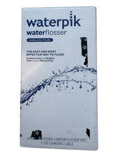 Waterpik Portable Cordless Pearl Water Flosser - White - WF-13CD010