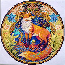 Fox King - Unprinted 14 Count