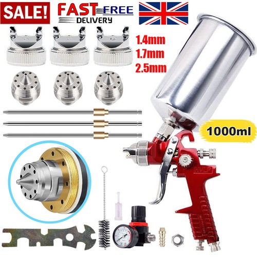 Hvlp spray gun kit - spray, gravity