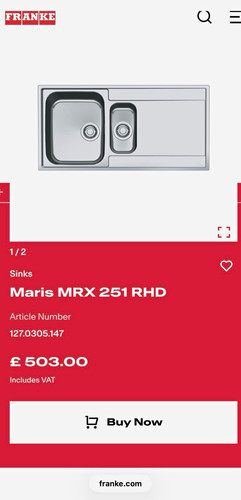 Franke maris mrx - maris,