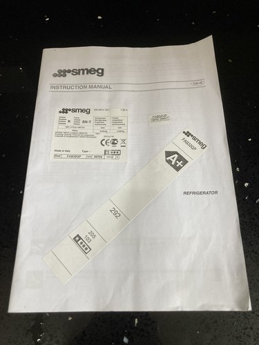 Genuine smeg fridge - genuine, freezer