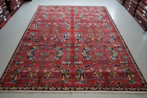 Vintage handmade wool oriental - handmade,