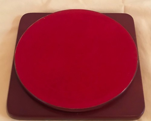 Square wooden base - base, display