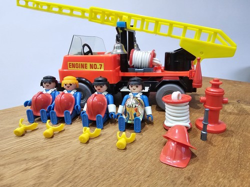 Playmobil 1970s vintage fire - playmobil,