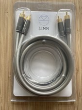 Linn Silver RCA Interconnect Cable 1.2m Lead Hi-Fi Audio Connect Cable Wire