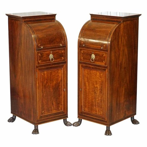 Pair antique regency - antique, flamed