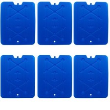 6 PK Ice Freezer Box Blocks