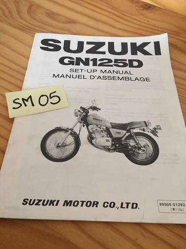 Suzuki gn125d gn125 125 - suzuki,