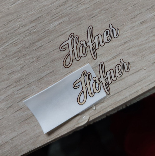 Hofner waterslide guitar - hofner,
