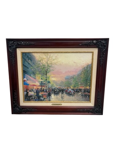 Thomas kinkade paris city - kinkade, of