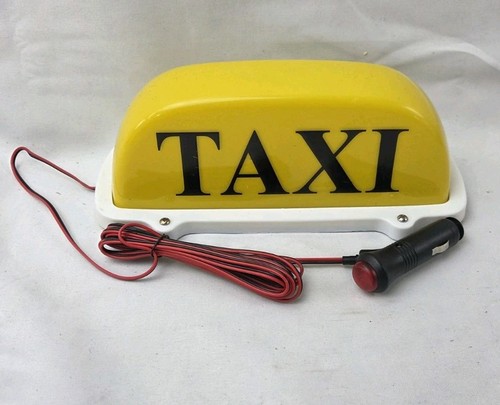Taxi sign cab - sign, 12v