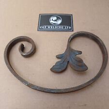 Wrought Iron Abstract Leaf