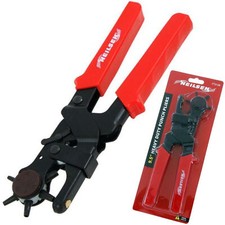 Neilsen Hole Making Punch Pliers Leather Belt Tool Heavy Duty Kit 6 Sizes