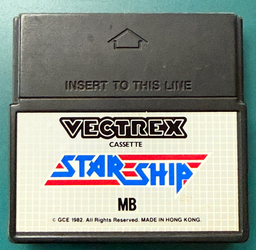 Starship vectrex game - starship,