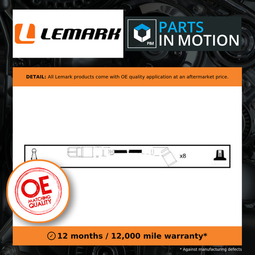 Leads ignition cables set - leads,