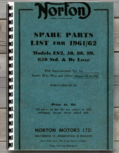 Norton motors spare parts - motors,