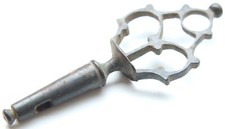 Vintage Old Bronze Russian Samovar Faucet Tap Mark ''3'' (Y24-06)