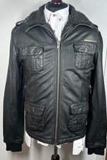 Superdry leather jacket men - superdry,