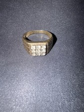 9ct Gold Rolex Style Ring Men’s Size V