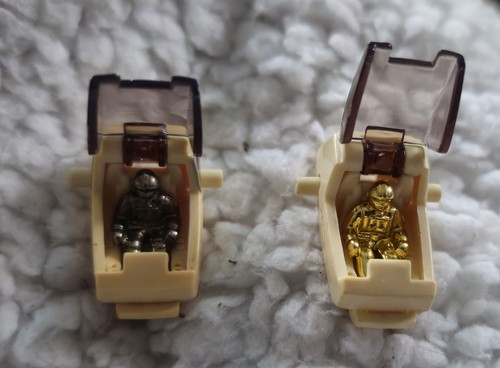 Vintage zoids mini gold pilots - zoids,