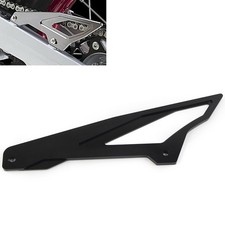 CNC Rear Chain Guard Cover Protector Black For Suzuki DRZ 400 S / SM / E 2000-20