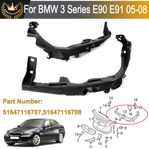 Headlight bracket set for - bracket,