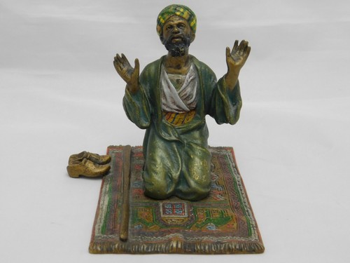 Vienna bronze bedouin araba - bedouin, at
