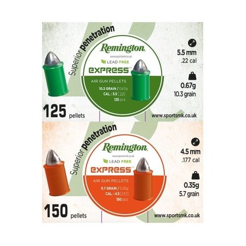 Remington pointed lead free - pointed,