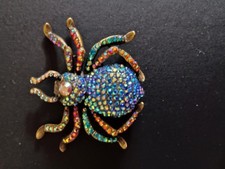 Butler and Wilson Spider brooch. Halloween