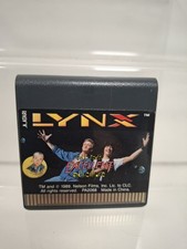 BILL & TEDS EXCELLENT ADVENTURE ATARI LYNX VIDEO GAME CARD GAME CLEAN TESTED