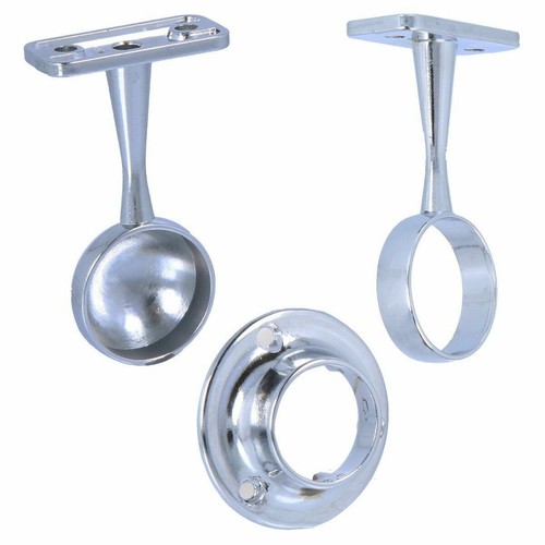 Chrome wardrobe rail - mm,