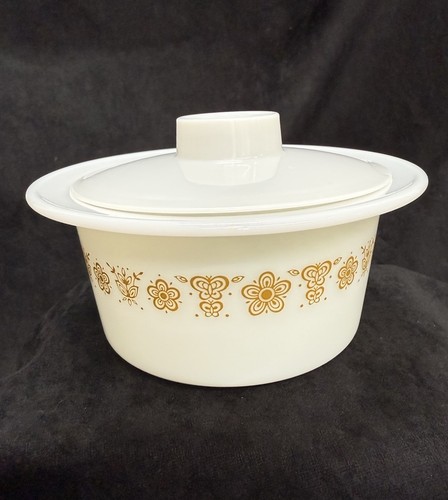 Vtg pyrex butterfly - #75,