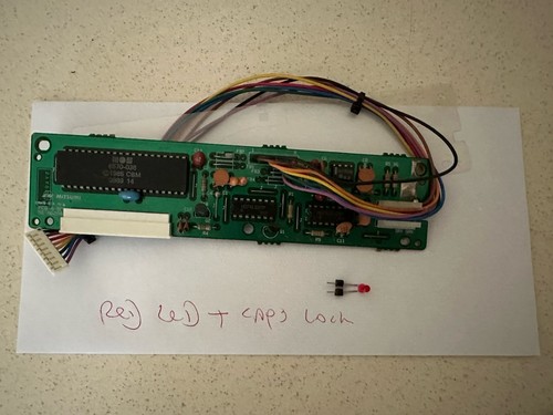 Amiga 500 plus keyboard led - keyboard,