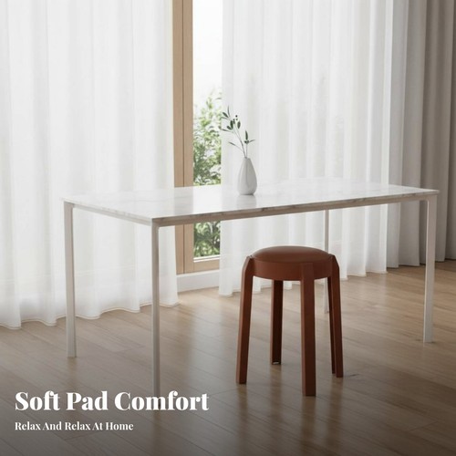 Stackable padded stool - stackable,